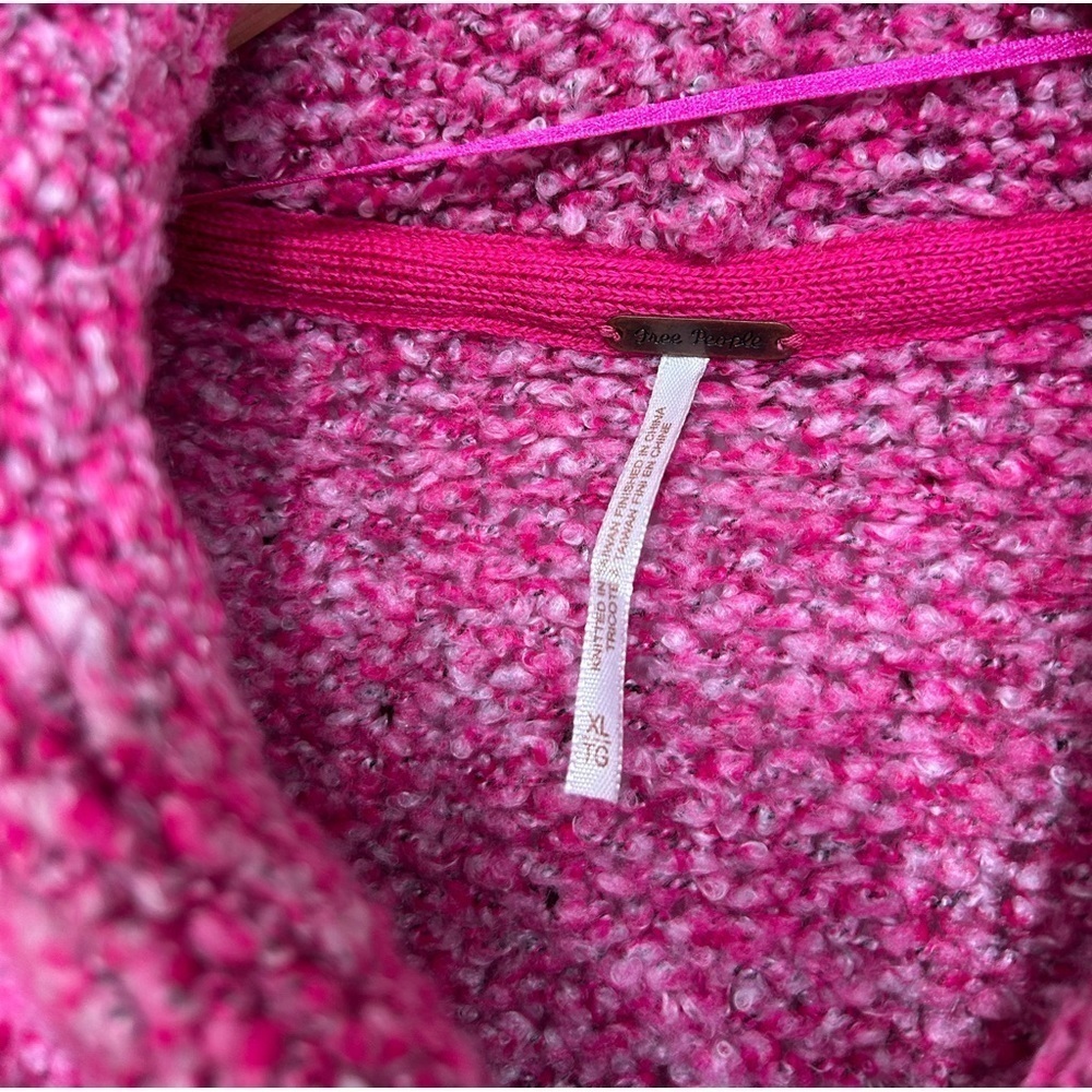 Free people Pink Cowl Neck Sweater - Picture 3 of 4